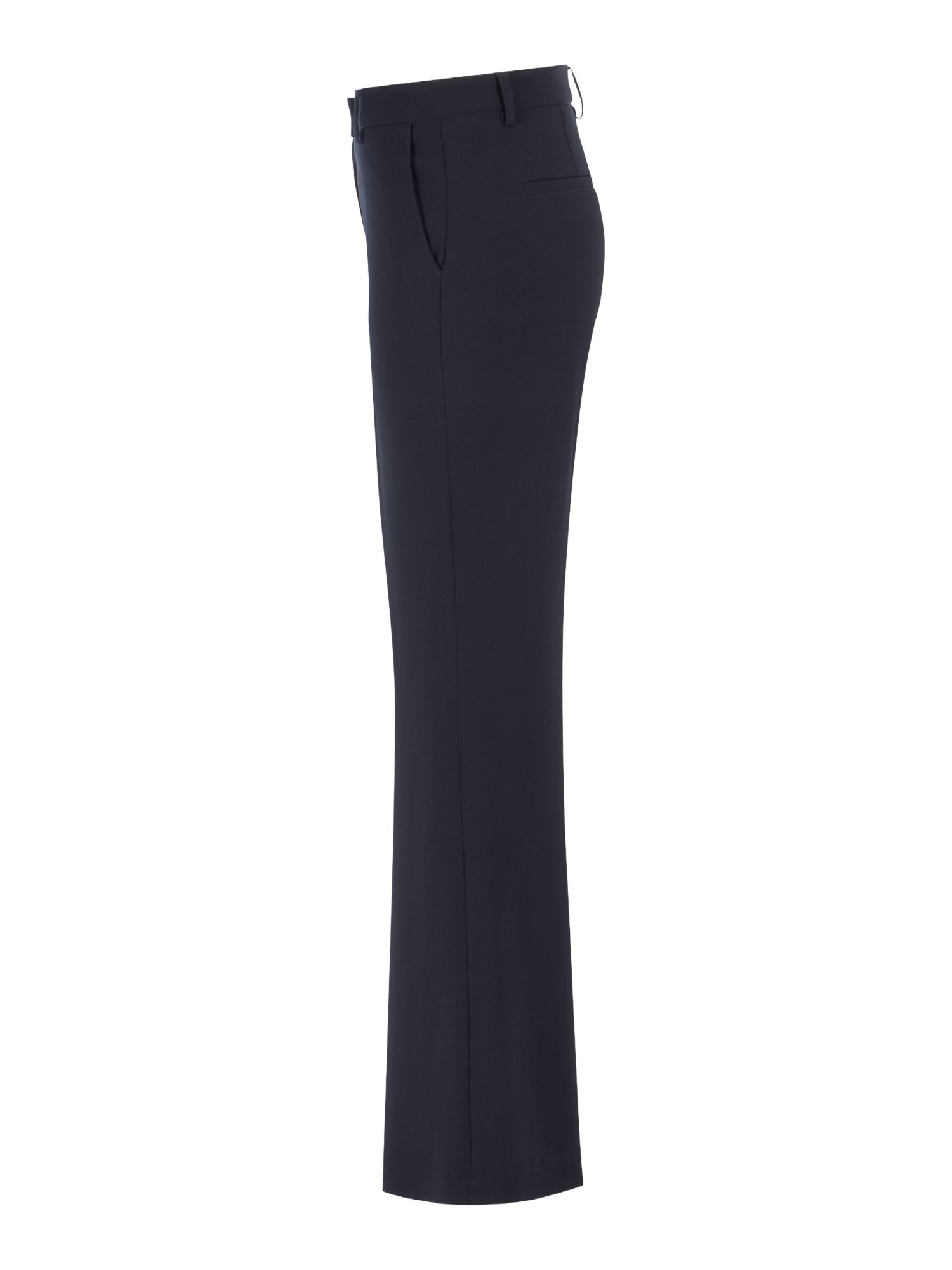 Seductive Stoffhose blau, Casual, Polyester, Unifarben, Regular Fit, Mittel