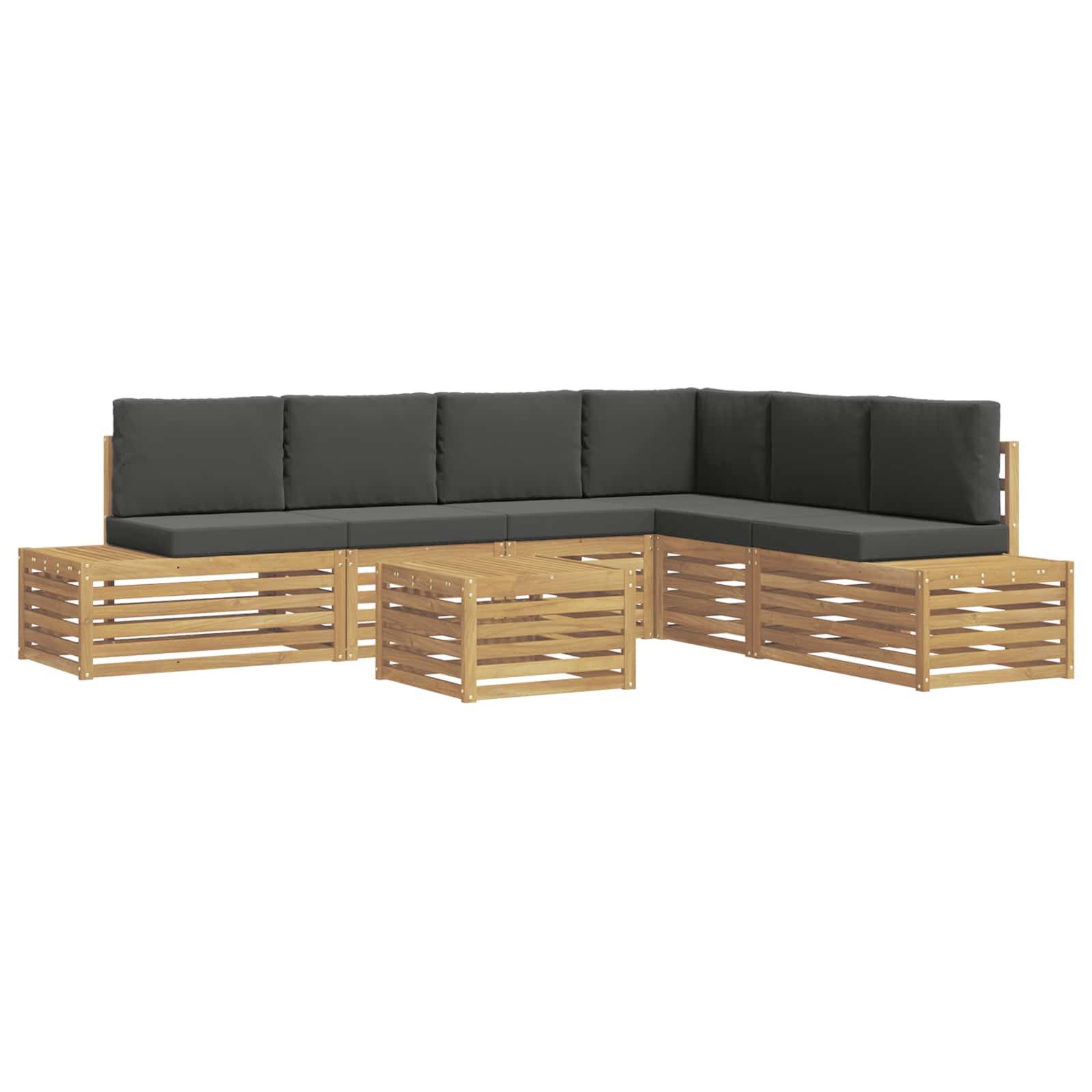 vidaXL Sofaelement Sofagarnituren 6 Stück 59 x 59 x 37 cm (7 St)