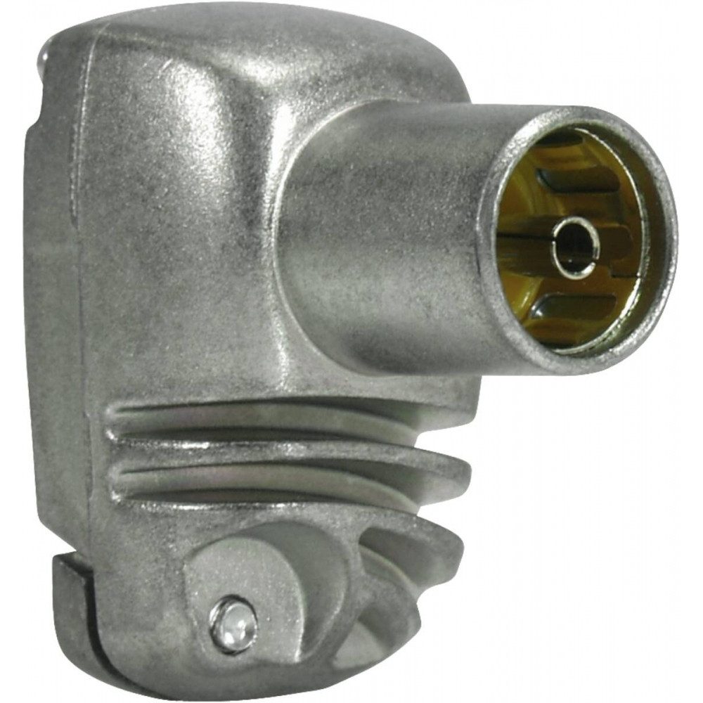 Televes Televes KKW2000N IEC-Winkelkupplung Dachantenne, Hochwertige Metallausführung, 100% Signalabschirmung