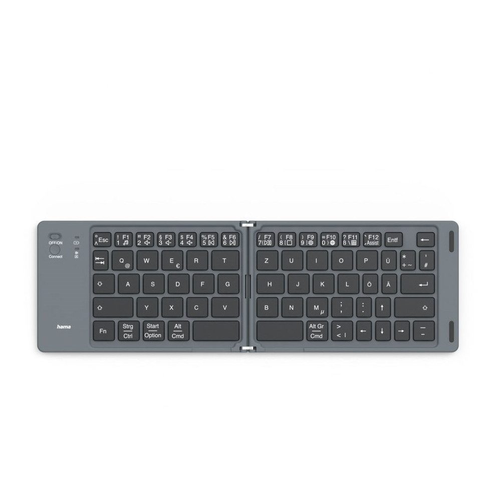 Hama Ultra-Slim-Bluetooth-Tastatur (Kompakte Mini-Tastatur)