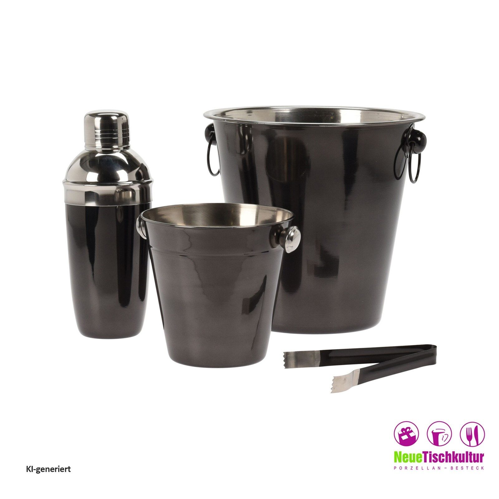 Neuetischkultur Weinkühler Cocktail-Mixer Set 4 Teile