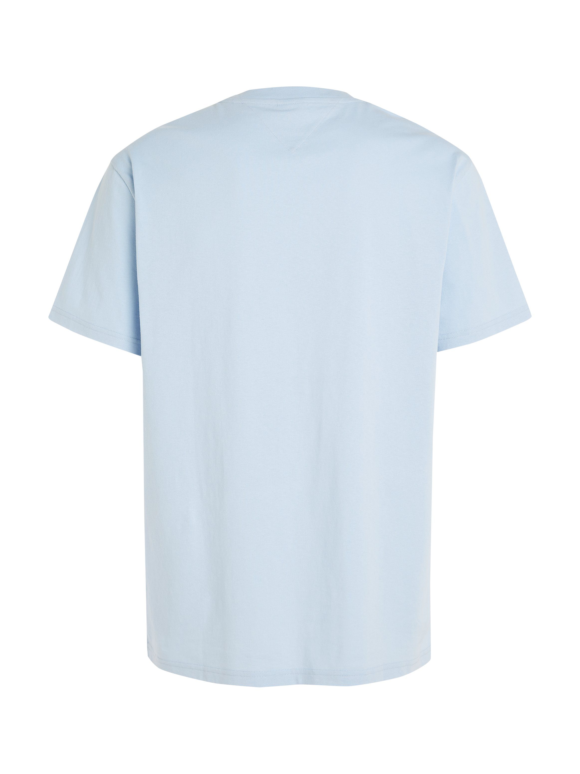 Tommy Jeans T-Shirt VARSITY TEE Blue Breezy REG TJM WW EXT Rundhalsausschnitt mit
