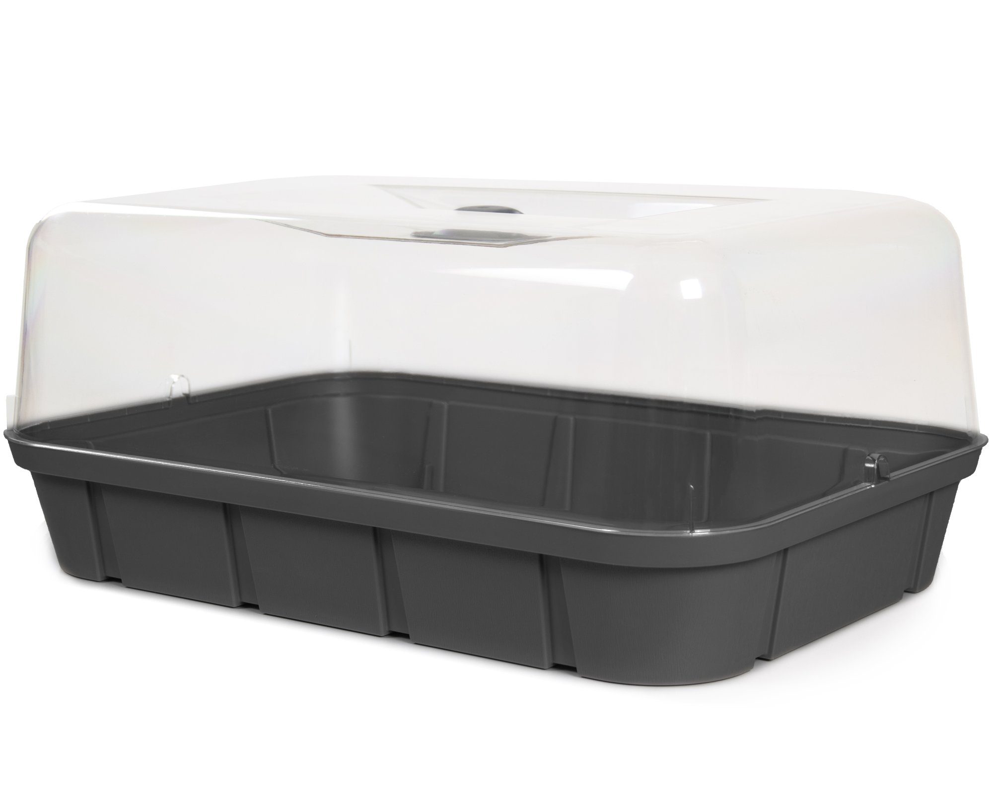 ONDIS24 Frühbeet Anzucht Gewächshaus Maxi 16L, Balkon, Frühbeet mit Belüftung, Ventilationsöffnungen, Anzuchtbeet für Jungpflanzen