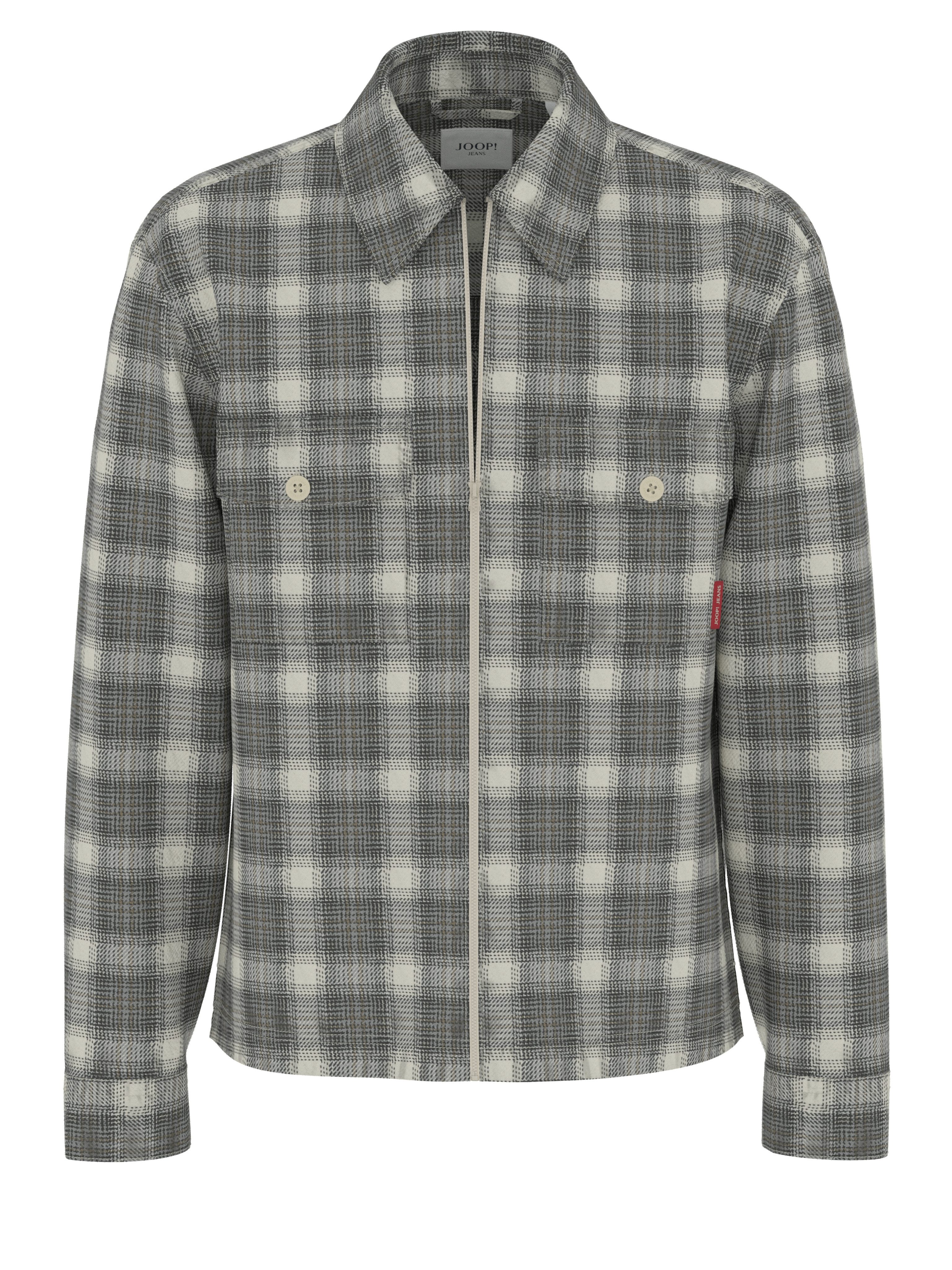 Joop Jeans Langarmhemd Hacket-W mit Karomuster günstig online kaufen