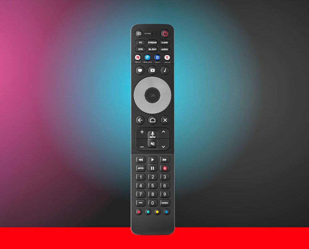 One for All URC 7966 Smarte Fernbedienung (6-in-1, Smart Control Pro 6 Universalfernbedienung)