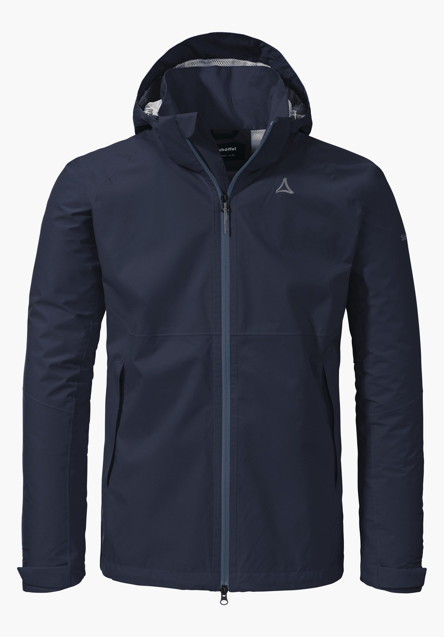 Schöffel Regenjacke Jacket Easy XT M CS Funktionsjacke, Outdoorjacke, Trekkingjacke mit integrierten Pack-Away Tasche