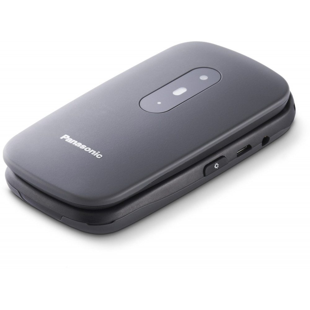 Panasonic Panasonic KX-TU446 Seniorenhandy grau für ältere Menschen. Seniorenhandy (32 GB Speicherplatz, Stoßfest)