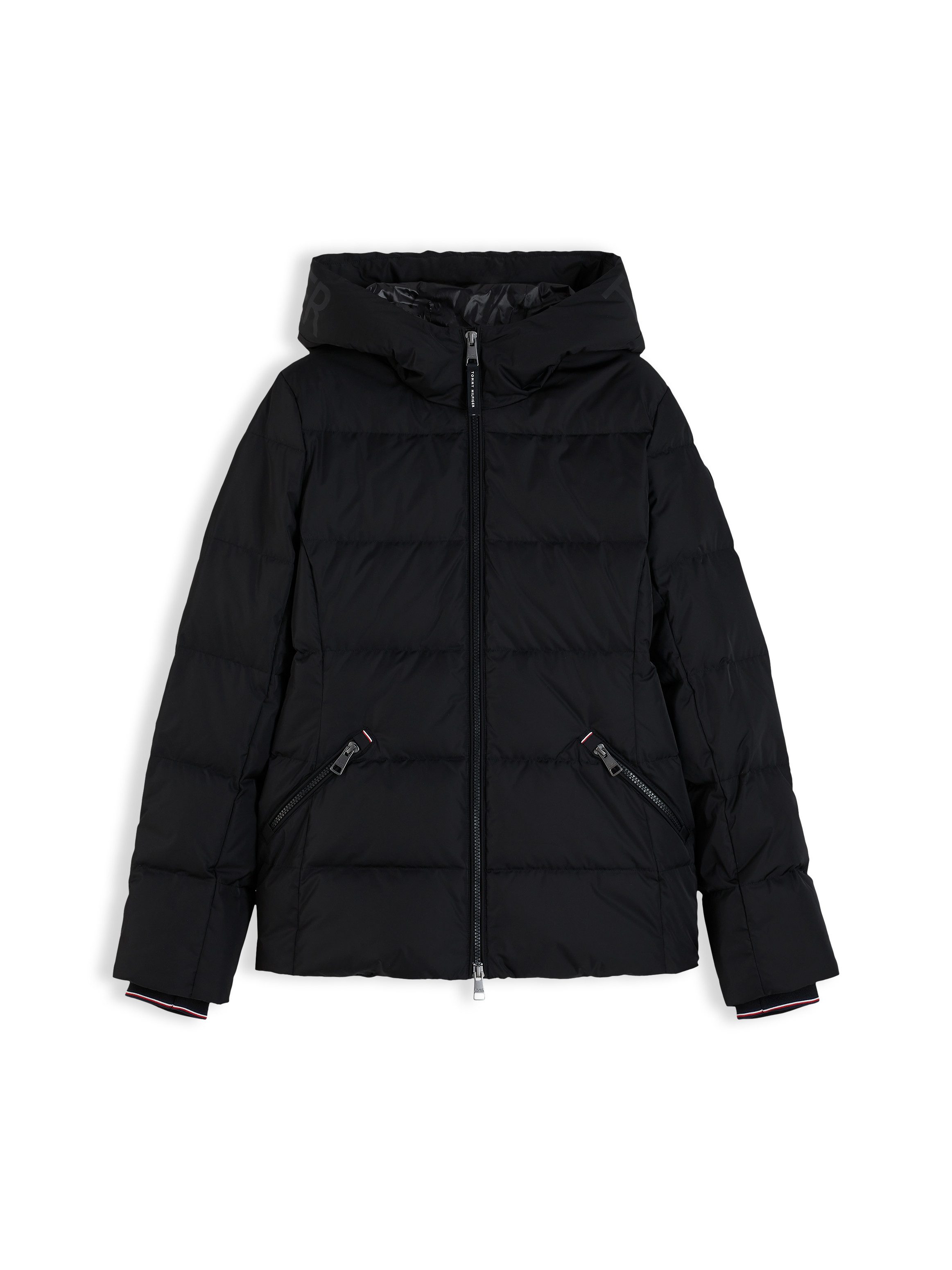 Tommy Hilfiger Steppjacke DOWN BRANDED FITTED JACKET Kunstfaser