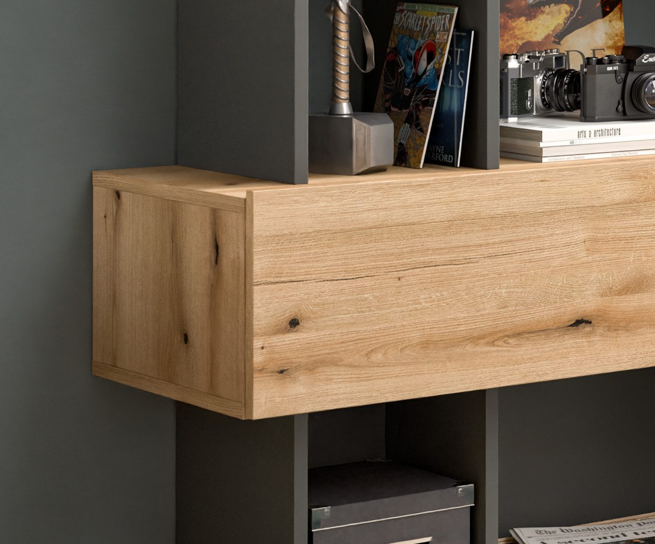 Inn.Furn Wohnwand Lewis, (TV Medienwand in günstig online kaufen