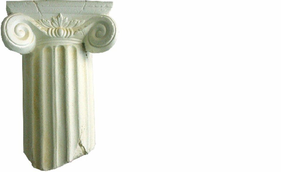 JVmoebel Skulptur Antik Stil Deko Teil Balkon Element Wand Kolumne Säulen