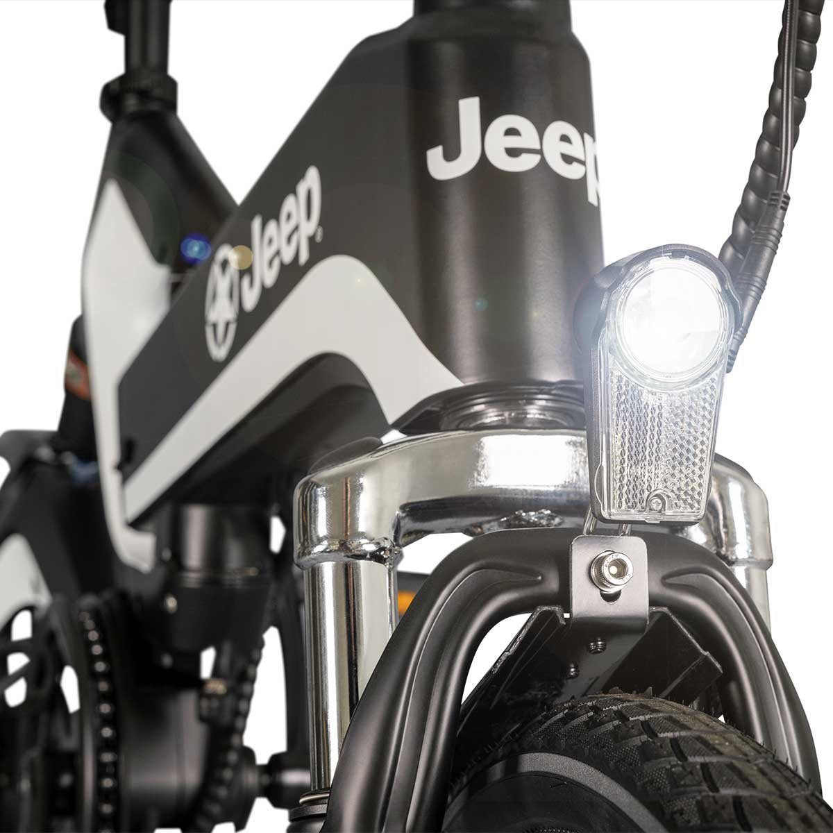 Jeep E-Bikes E-Bike FFR 7050, Kettenschaltung, Akku-Ladegerät) 7 Heckmotor, (mit Gang