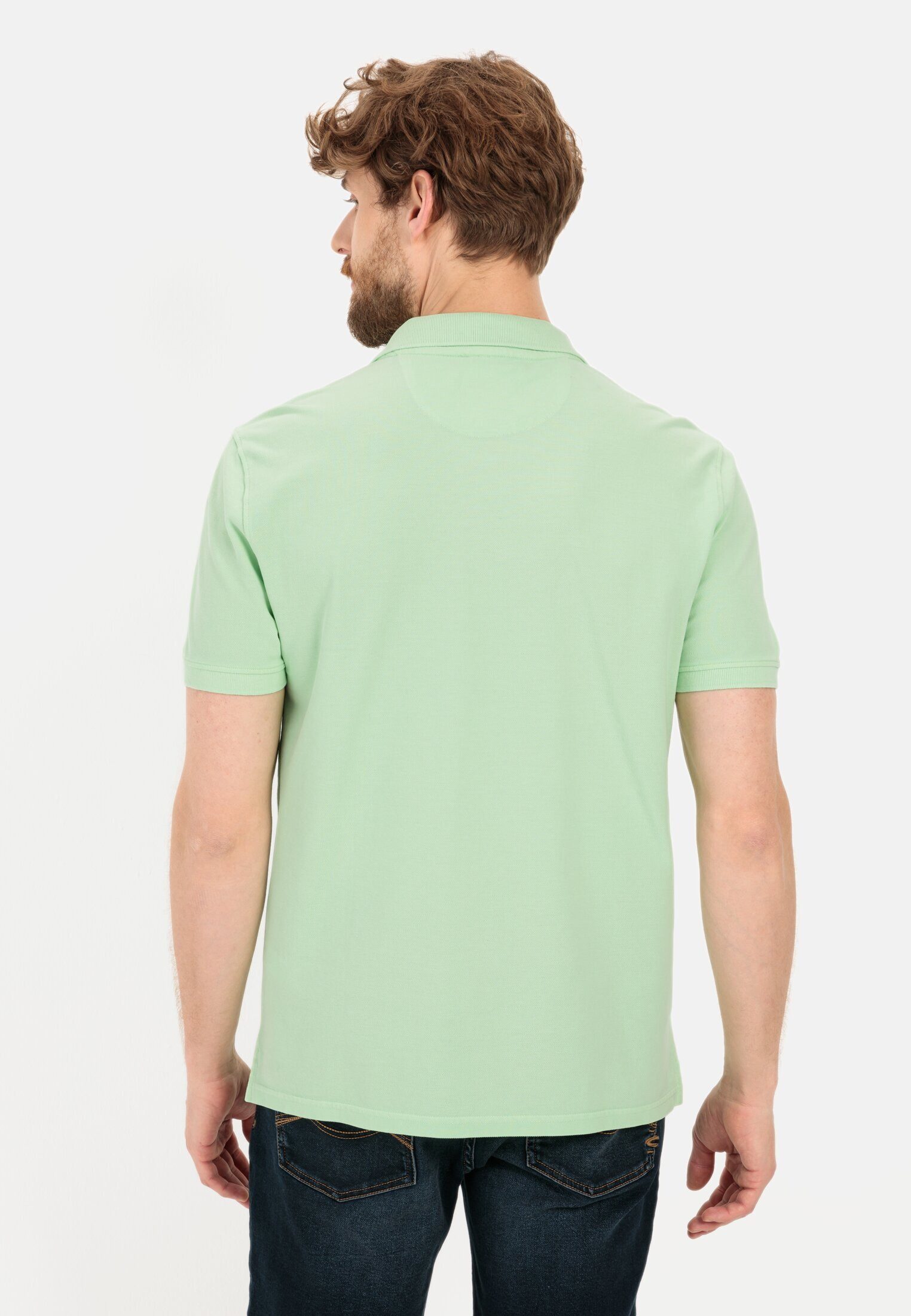 camel active Poloshirt aus zertifiziertem Organic günstig online kaufen