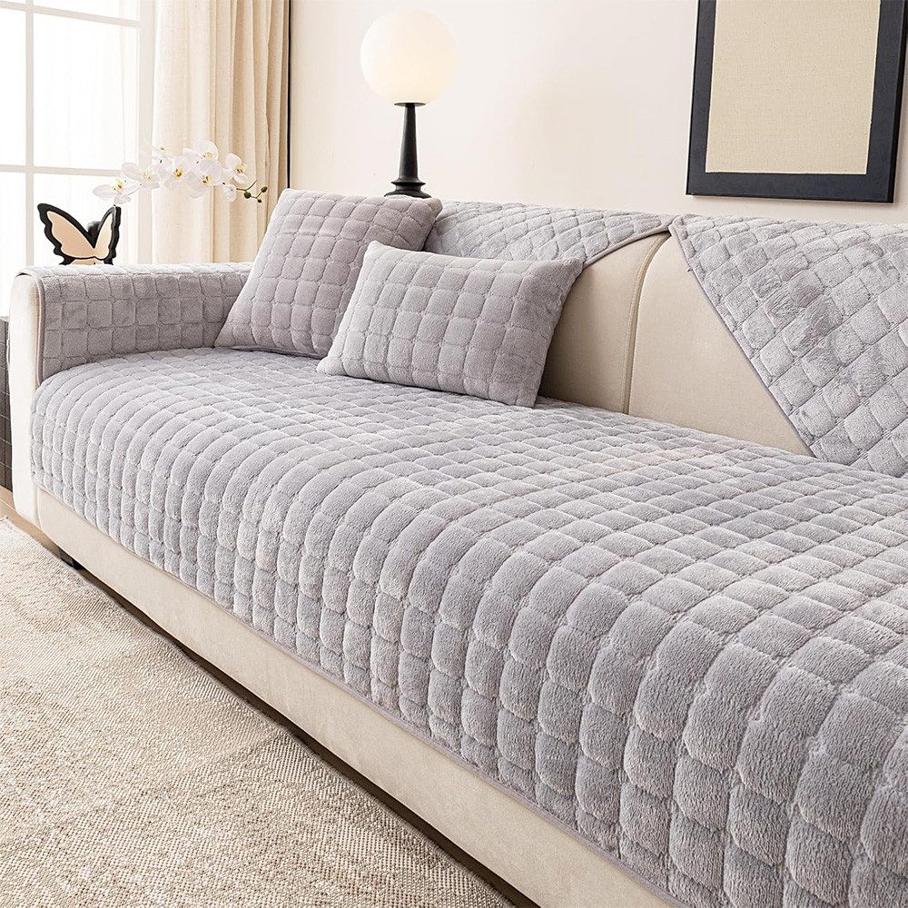 TUWENA Sofabezug Plüsch-Sofabezüge, waschbare rutschfeste Sofabezüge