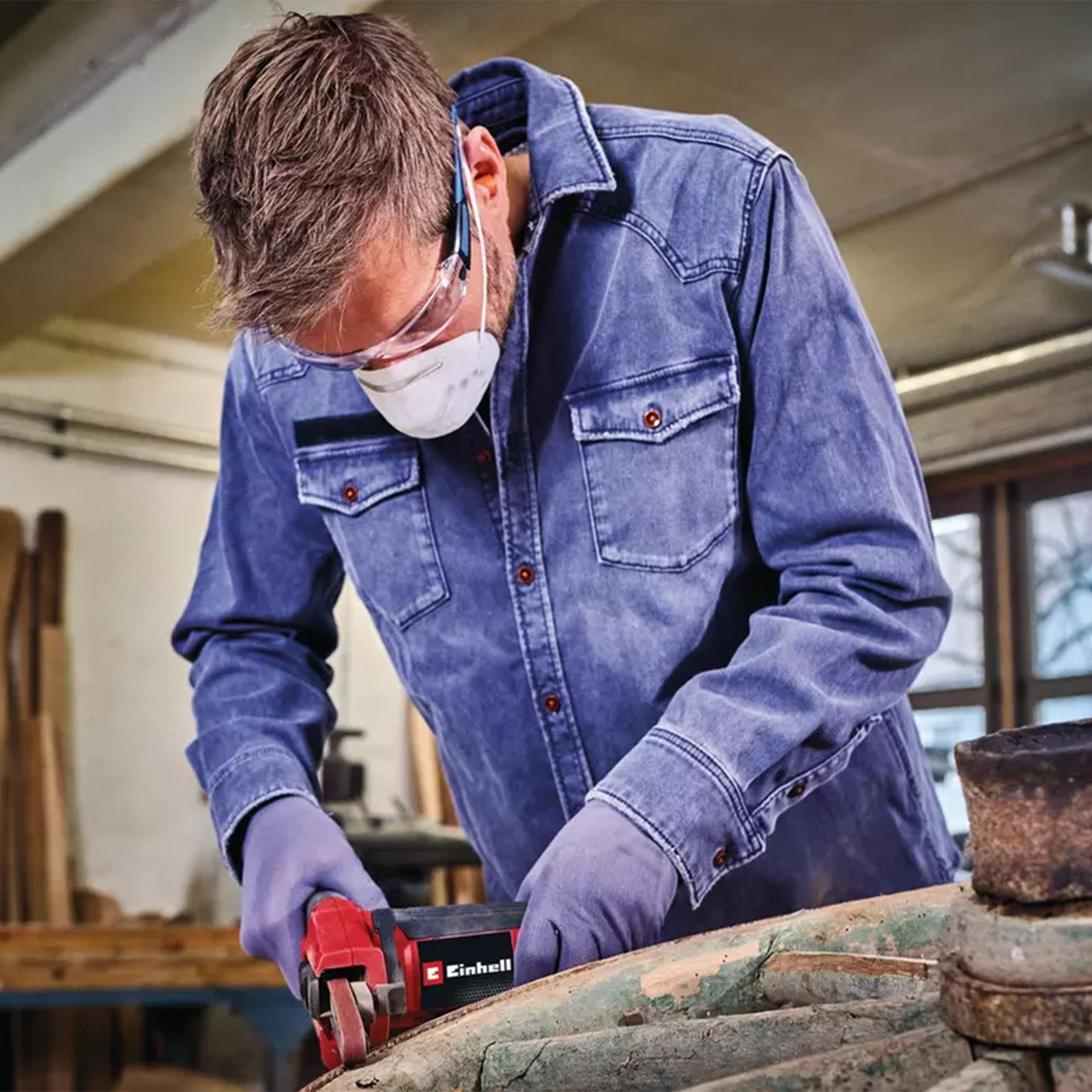 Einhell Druckluftgeräte-Set Einhell Bandfeile TC-BF 500 günstig online kaufen