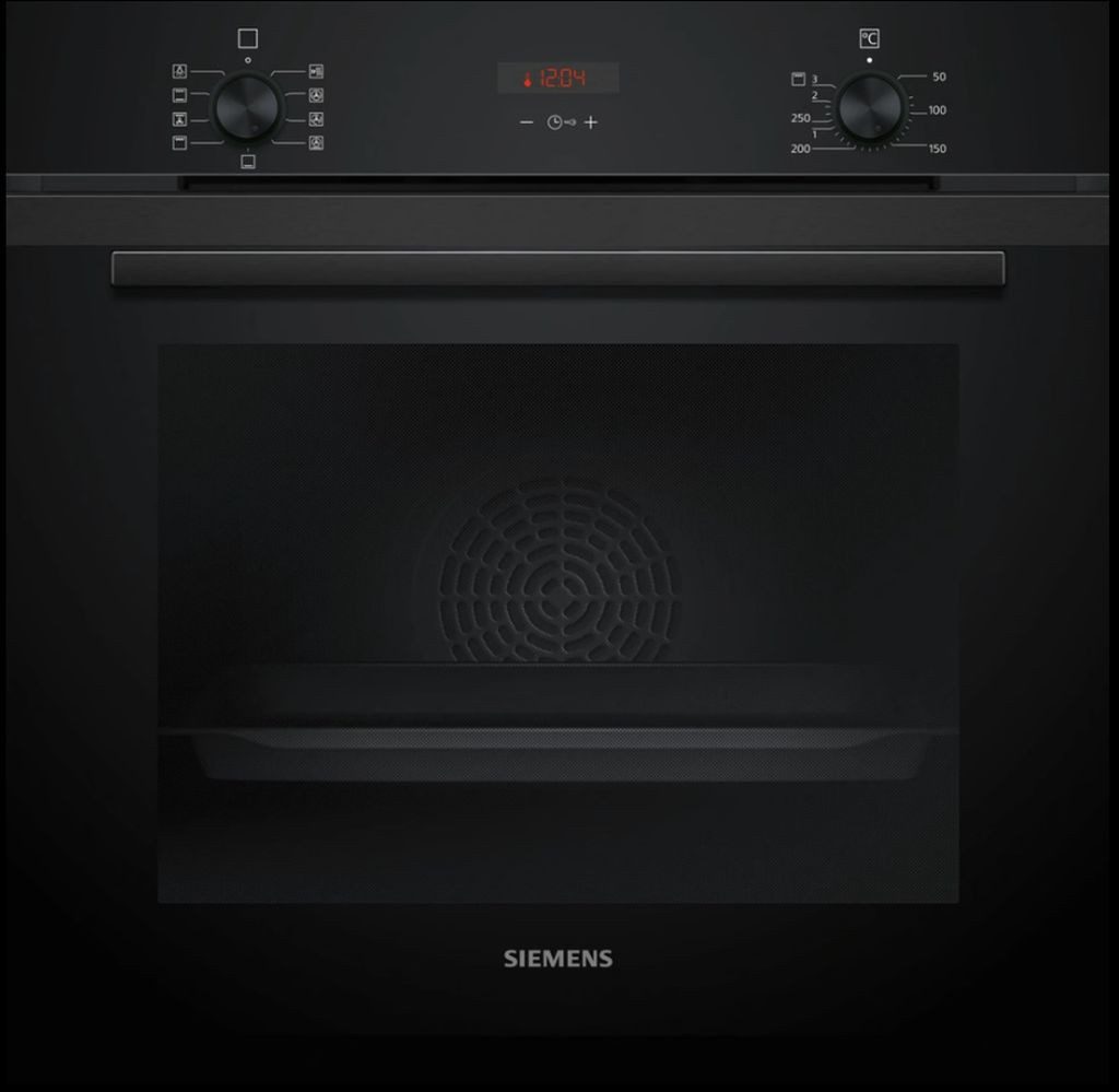 SIEMENS Backofen-Set Teleskopauszug Hydrolyse 3DHeißluft + Candy Induktionskochfeld Booster, mit 1-fach Teilauszug, Hydrolyse – Bild 2 von 5