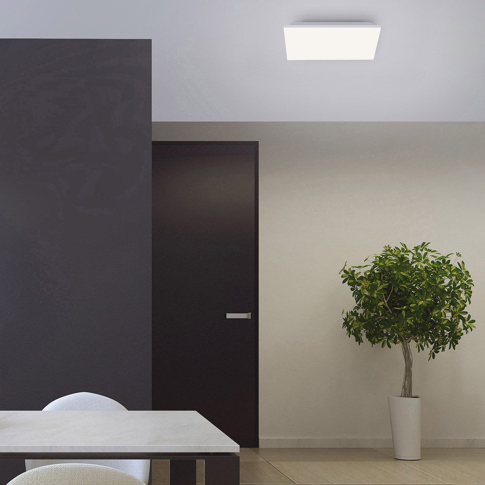 JUST LIGHT LED Deckenleuchte LED Deckenlampe Eleonora, CCT-Farbtemperaturregelung, Fernbedienung, LED-Board 28W, Warmweiß bis Kaltweiß, CCT Farbwechsel dimmbar per Fernbedienung