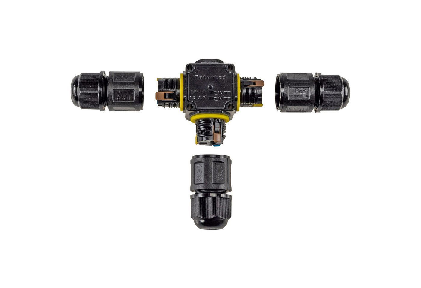 Thumbnail - ChiliTec Klemmen CHILITEC Kabelverbinder, T-Form, 3-polig