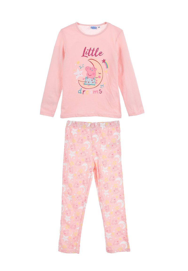 Peppa Pig Schlafanzug Peppa Wutz Mädchen Kinder Pyjama langarm