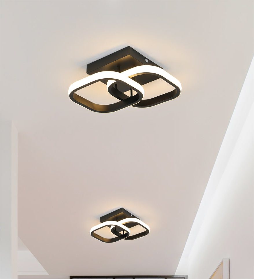 Goeco LED Deckenleuchte LED Aluminium Lampe, günstig online kaufen