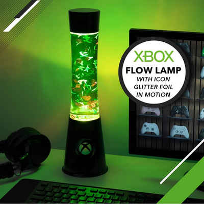 Paladone Lavalampe Xbox Lavalampe - Icons Flow Lamp, Grün