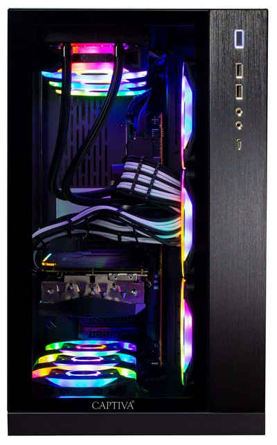 CAPTIVA Highend Gaming R72-422 Gaming-PC (AMD Ryzen 7 5800X3D, GeForce® RTX™ 4070 Ti 12GB, 32 GB RAM, 2000 GB SSD, Wasserkühlung)