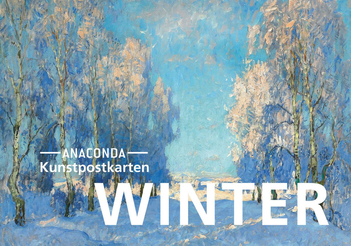Anaconda Verlag Postkarte Postkarten-Set Winter: 18 Kunstpostkarten aus hochwertigem Karton.