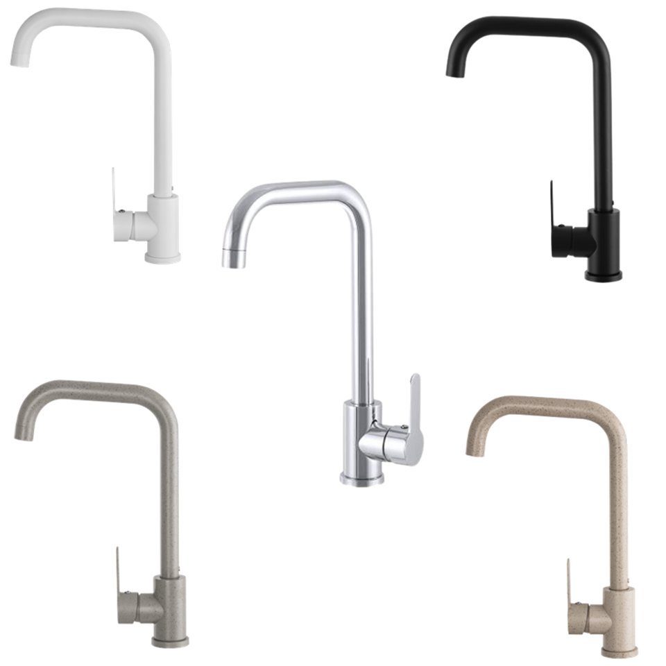 Faizee Möbel Küchenarmatur STEEL Küchenarmatur Wasserhahn Küche Spüle Armat günstig online kaufen