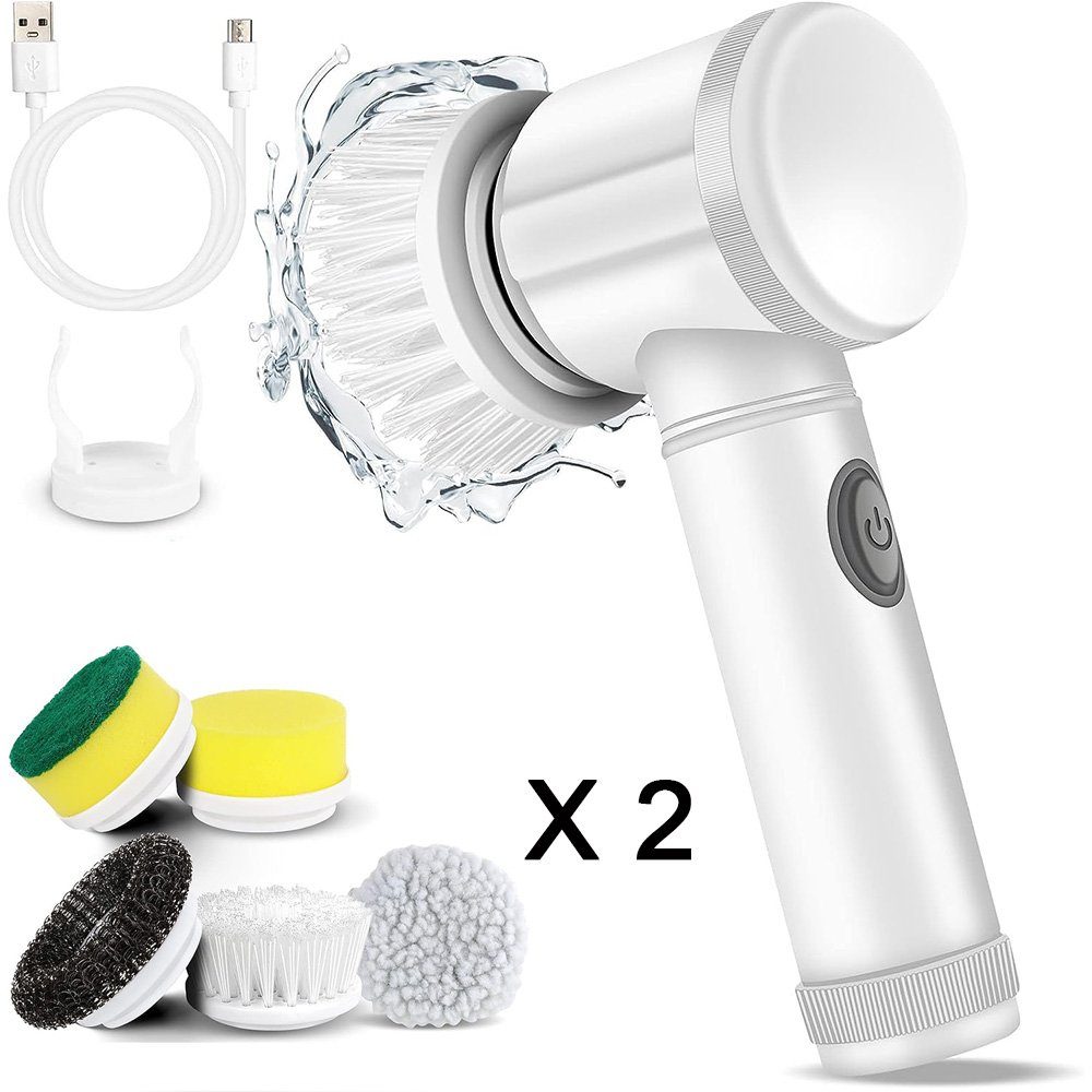 FYDEE 7-in-1 Ersatzbürsten Set Für Elektrische Reinigungsbürsten - Kompatibel Mit ANS-8050/8051