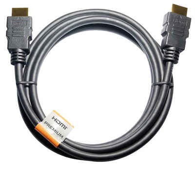 Maxtrack HDMI-Kabel, HDMI, HDMI auf HDMI (300 cm), Premium HDMI Kabel High Speed UHD, 4K, 3D, 60Hz, bis 18Gbit/s