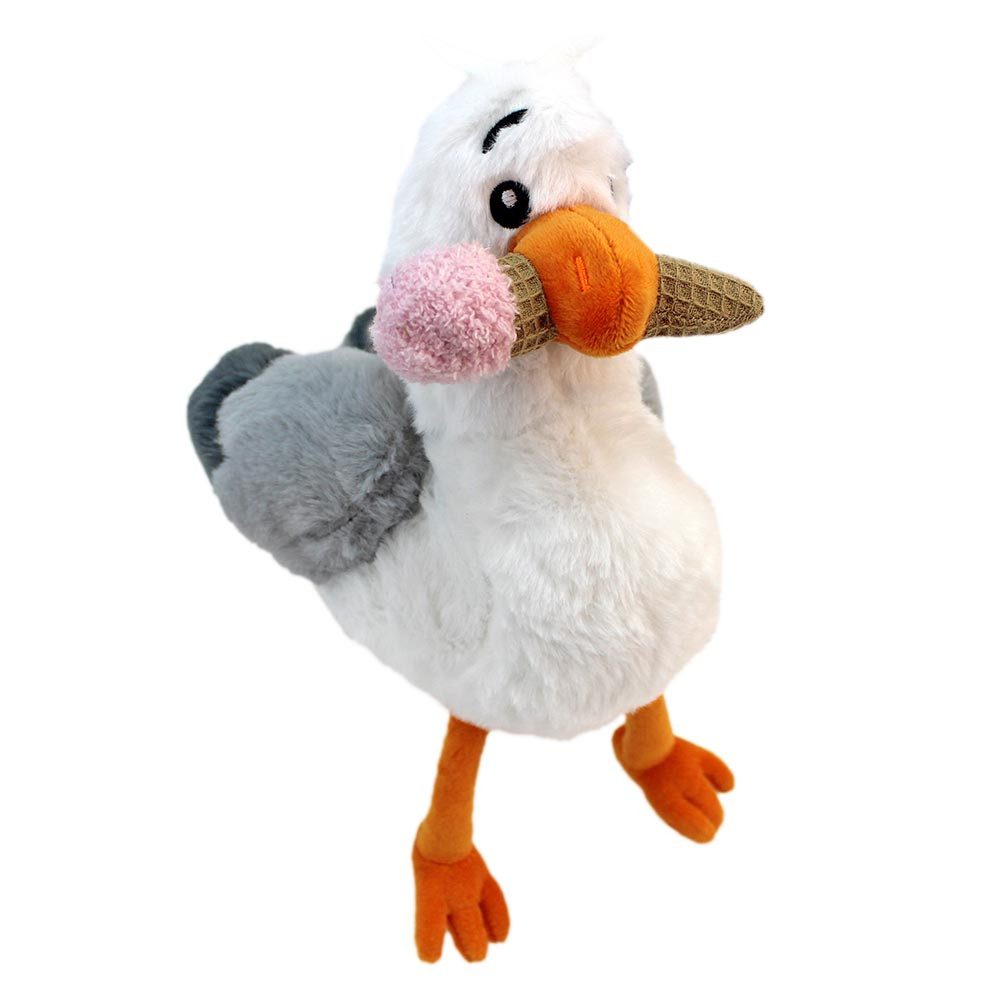 PMS Kuscheltier Möwe mit Essen im Schnabel als Kuscheltier (1-St)