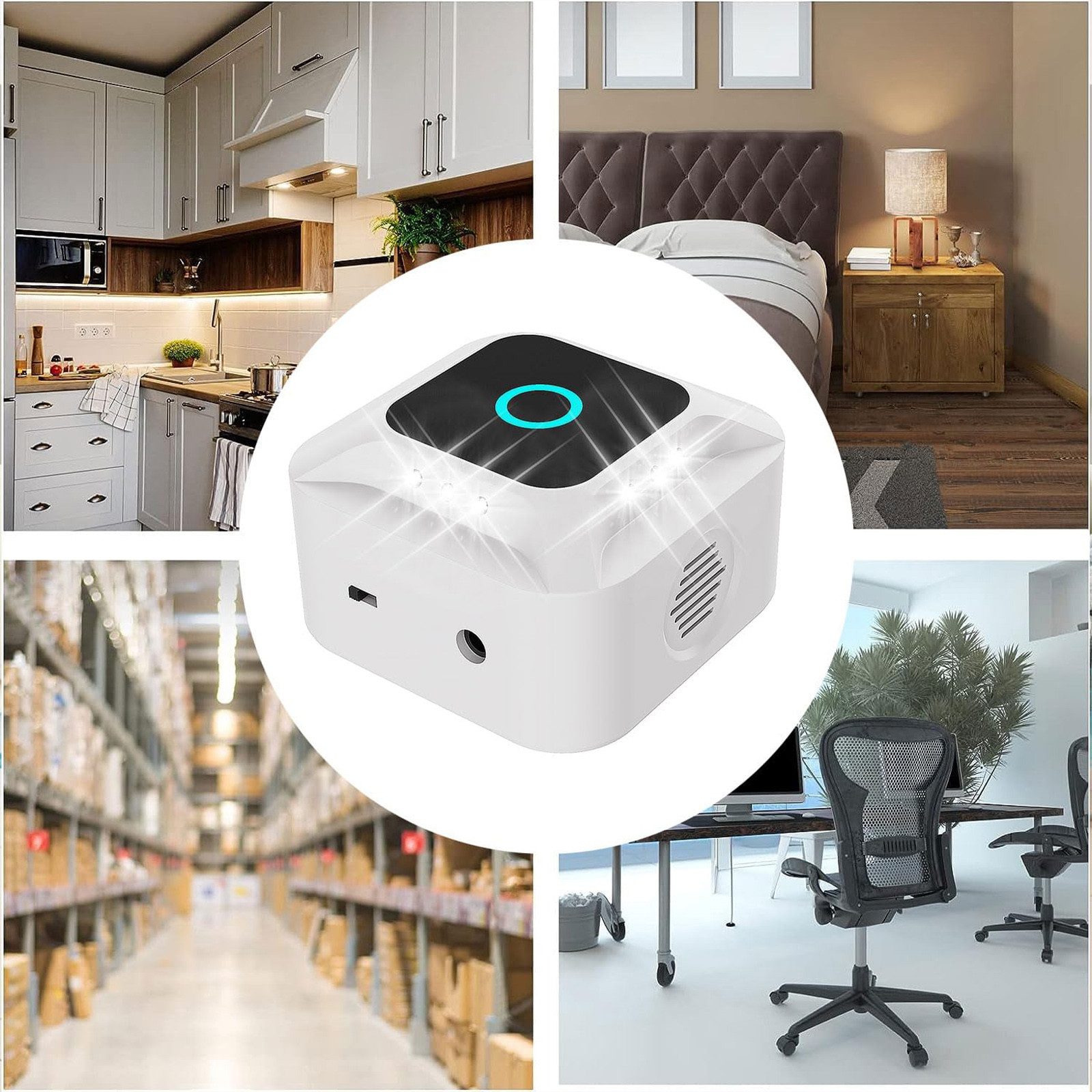 OKWISH Ultraschall-Tierabwehr Ultraschall Schädlingsabwehrgerät Elektronisc günstig online kaufen