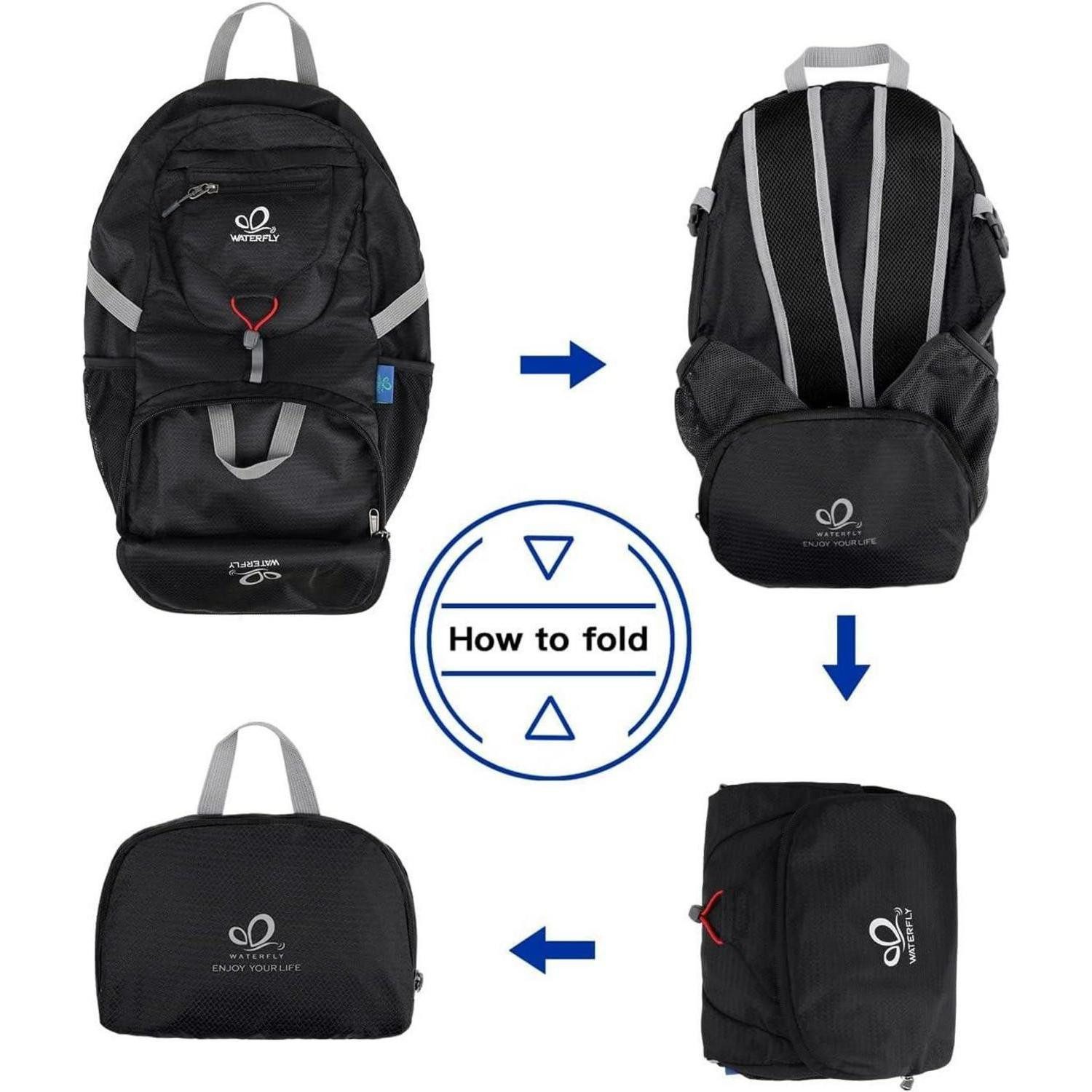 LuxusKollektion Wanderrucksack Ultraleichter Faltbarer Rucksack: 20L Outdoor Trekking Sportlicher