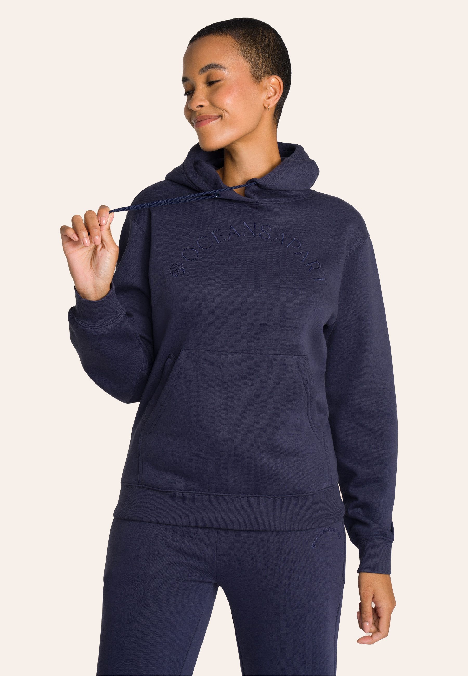 OCEANSAPART Hoodie Charly (1-tlg) oversized mit Handytasche