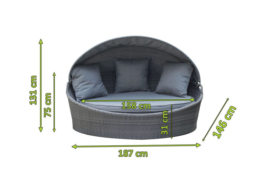 OUTFLEXX Gartenliege