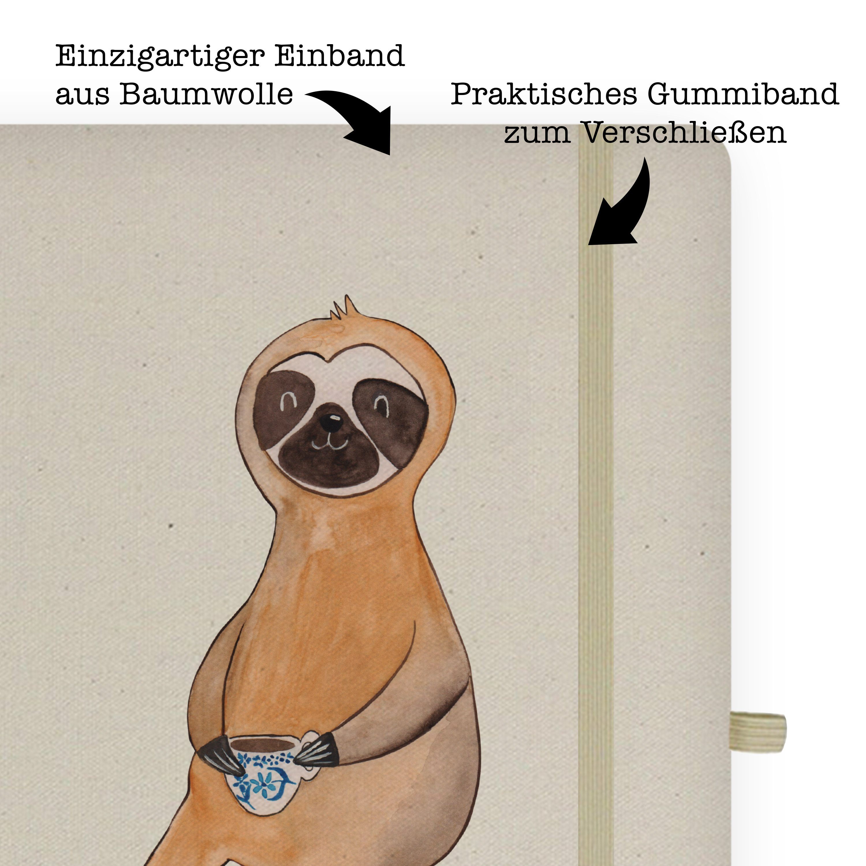 & Transparent Notizbuch Faultier Mr. Kaffee Mrs. Deko, Mr. Lieb Geschenk, - & Faultier Panda Kladde, - Panda Mrs.
