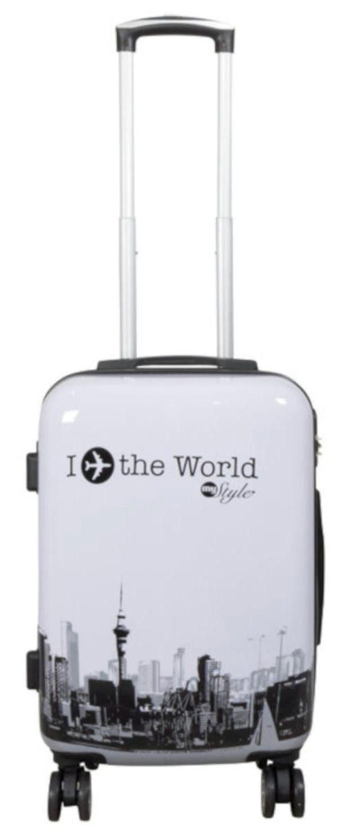 Warenhandel König Hartschalen-Trolley Fly the World, günstig online kaufen