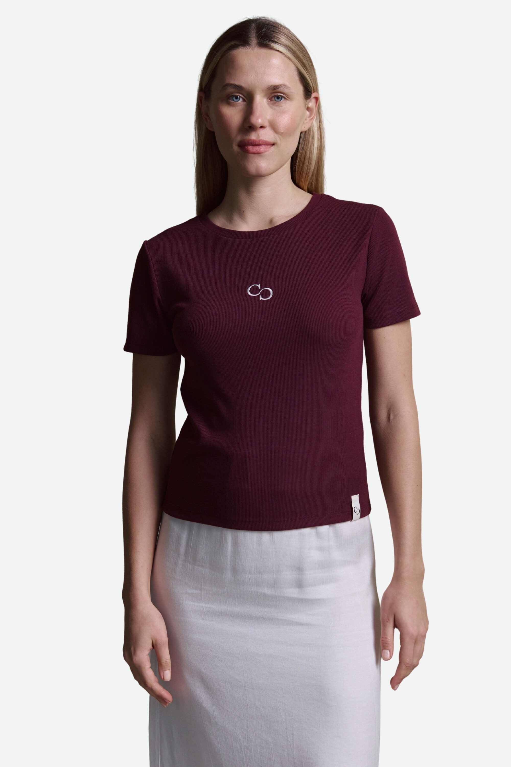 Cotton Candy Rundhalsshirt (1-tlg) mit Rundhalsausschnitt