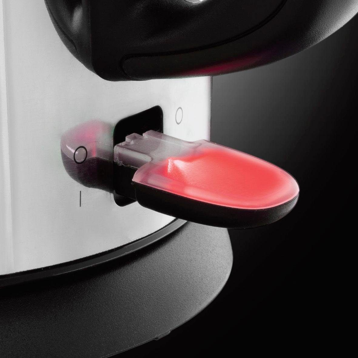 RUSSELL HOBBS Wasserkocher Victory 24990-70, 1 l, 2200 W, klein, 2200W, Kalkfilter, Reisewasserkocher – Bild 4 von 5