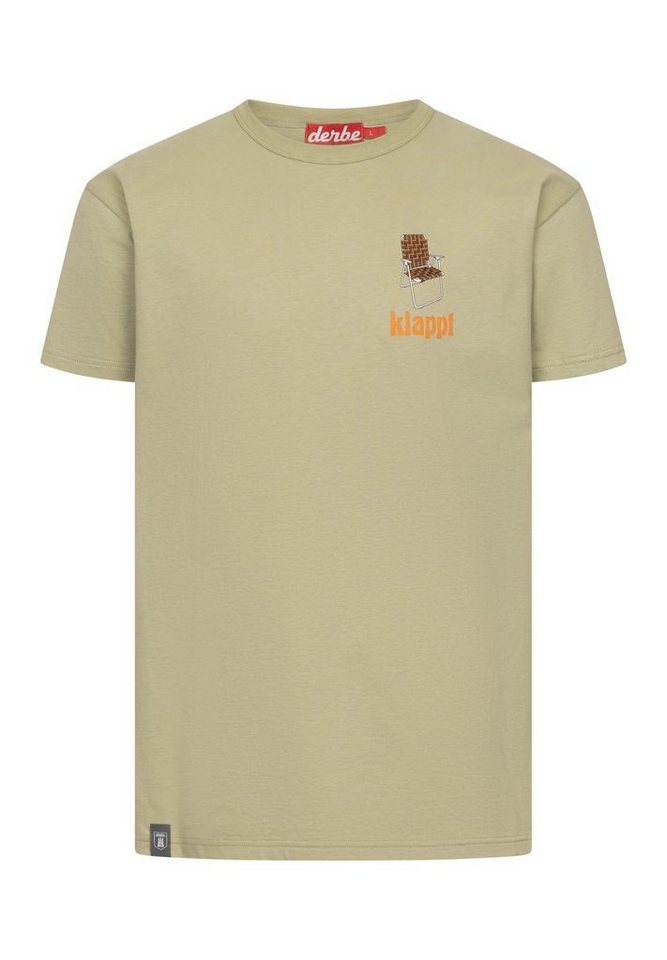 Derbe Print-Shirt Klappt Herren T-Shirt (1-tlg)