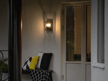 KONSTSMIDE LED Außen-Wandleuchte, LED wechselbar, Warmweiß, Wand-laterne Landhaus-stil, Fassadenbeleuchtung Hauswand, Höhe: 26cm