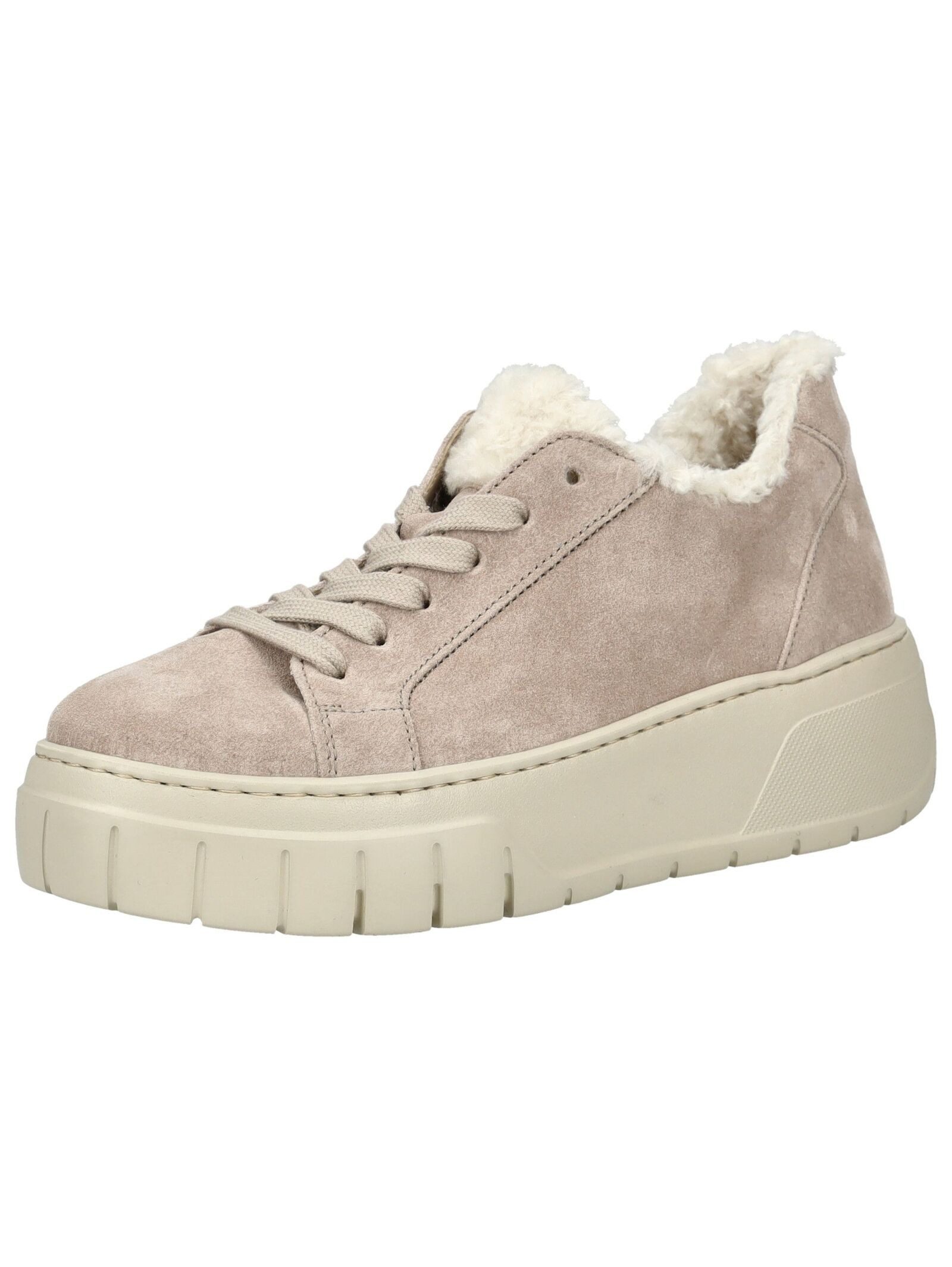 Gabor Sneaker Veloursleder/Textil Plateausneaker