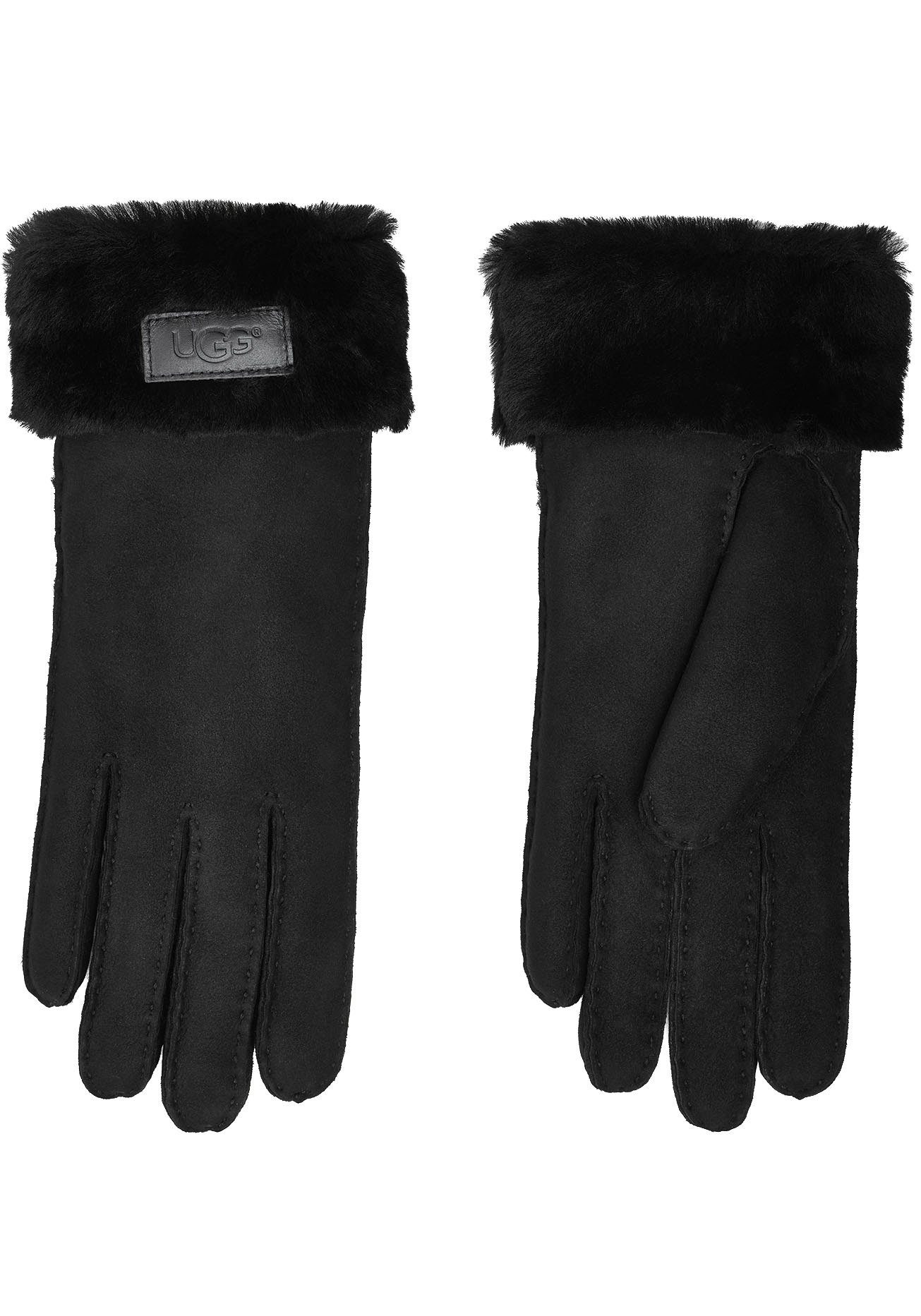 UGG Lederhandschuhe W TURN CUFF GLOVE günstig online kaufen