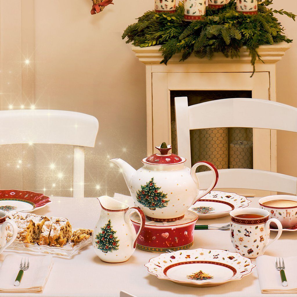 Villeroy & Boch Kaffeekanne Toy's Delight Kanne mit Deckel, (1-St), Premium Porcelain, 1 Stck, Handw., mikrow.sicher