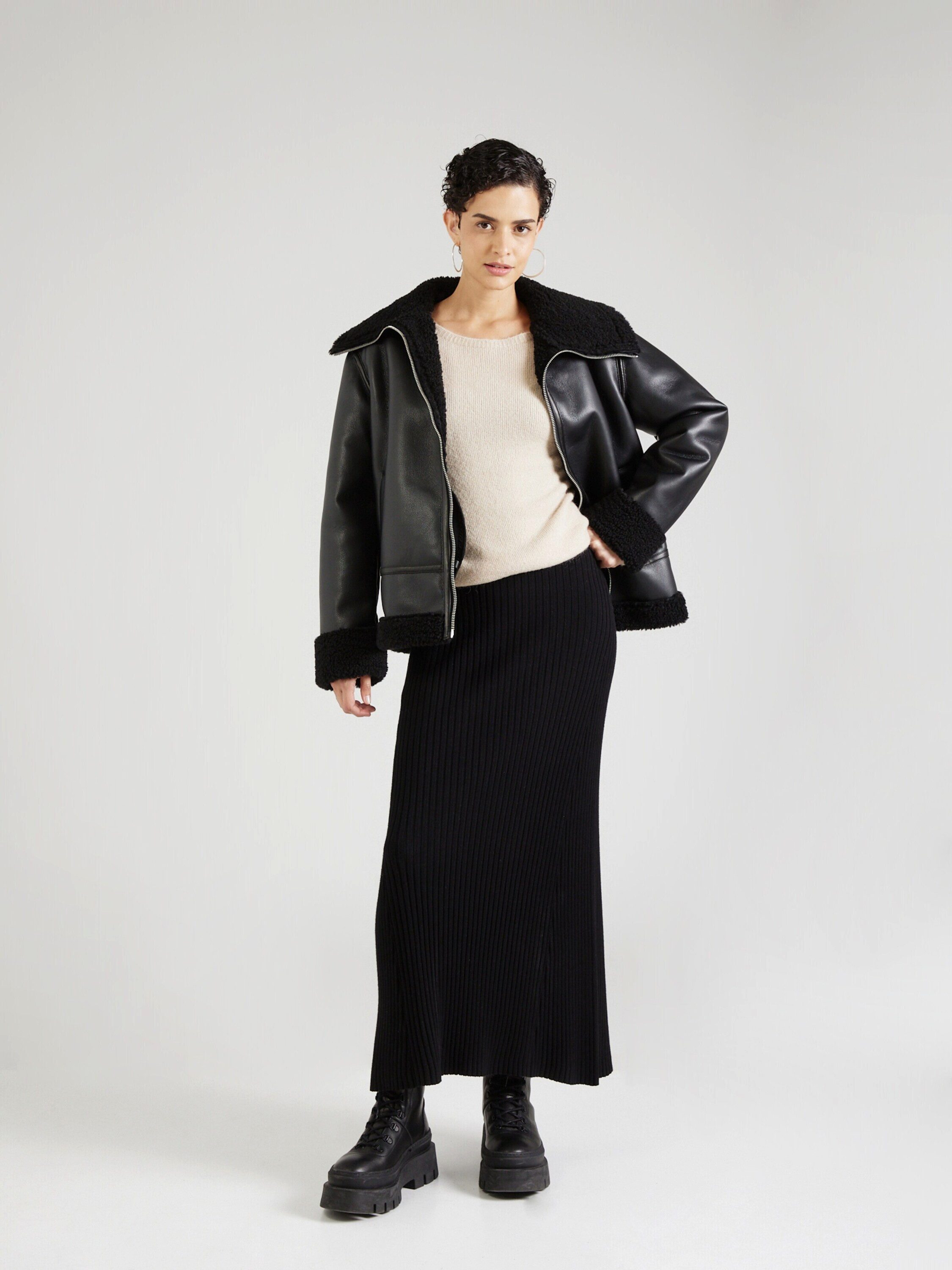 RICHROYAL Rundhalspullover (1-tlg) Plain/ohne Details