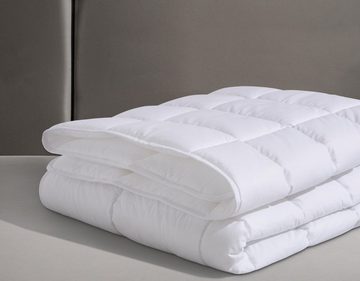 Kunstfaserbettdecke, »Wellness Line«, f.a.n. Schlafkomfort, Bezug: 100% Baumwolle, kochfest bis 95 °C - mit immer wieder aufschüttelbarer Faserfüllung