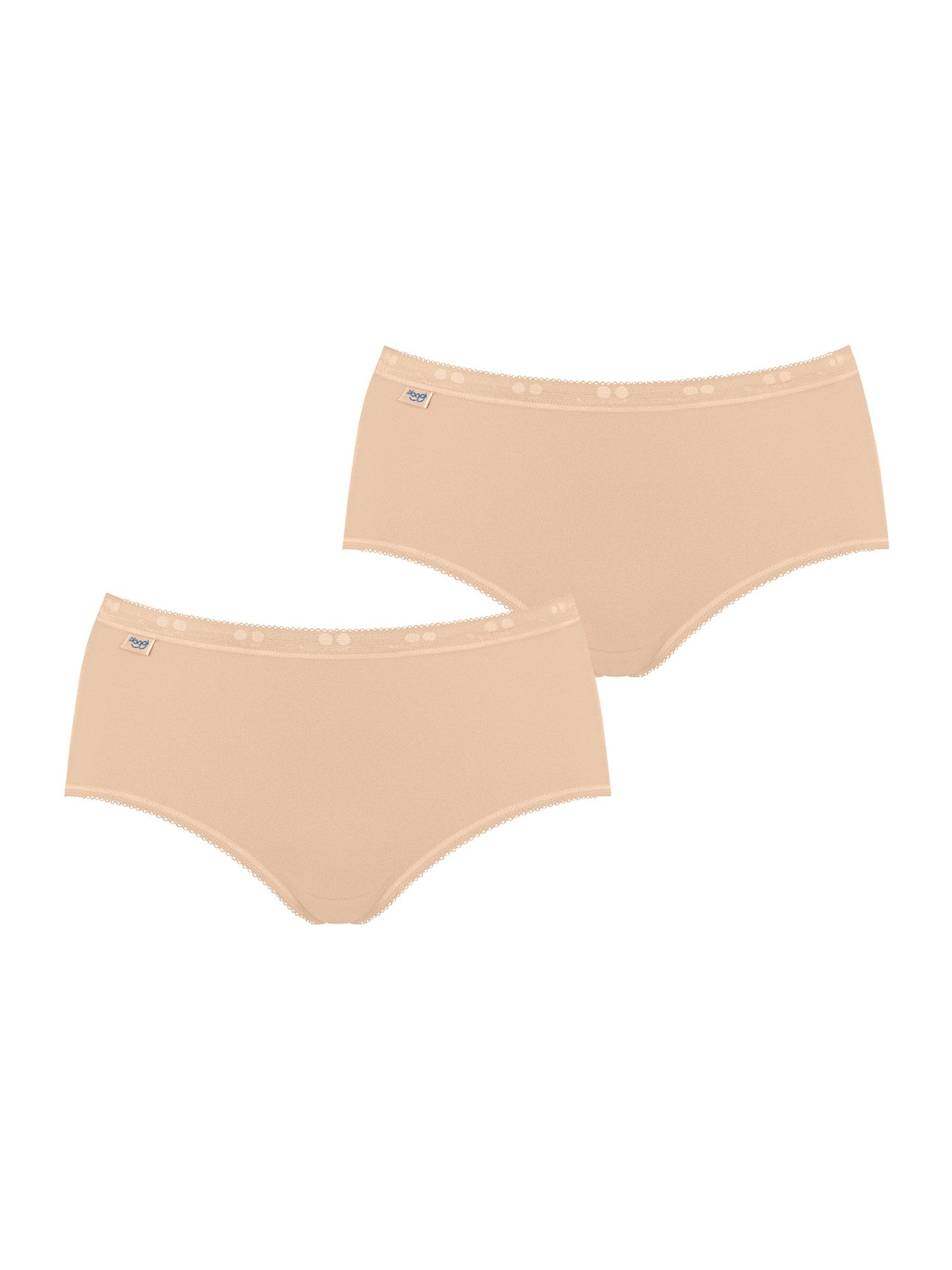sloggi Midislip Basic (2-St) Midi-slip panty-s shorts