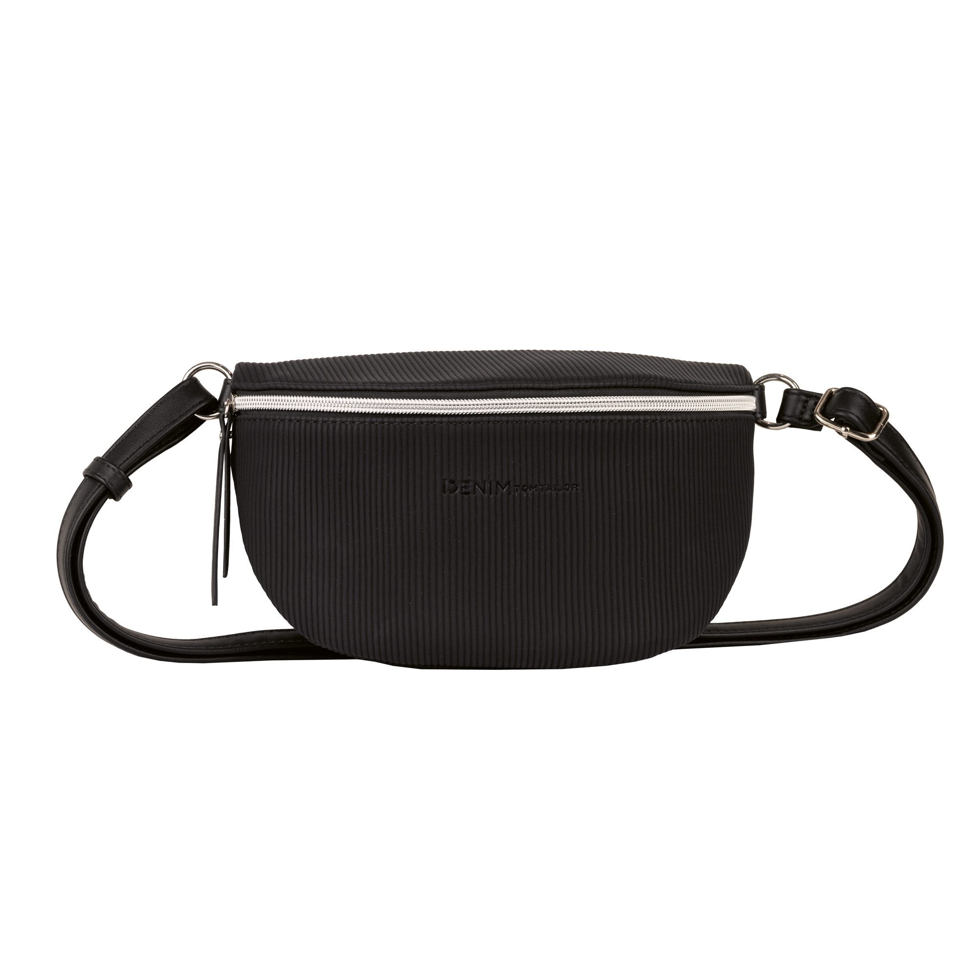 TOM TAILOR Denim Bauchtasche Rosie Cord, funktional und aus Kunstleder in Winteroptik aus Cord