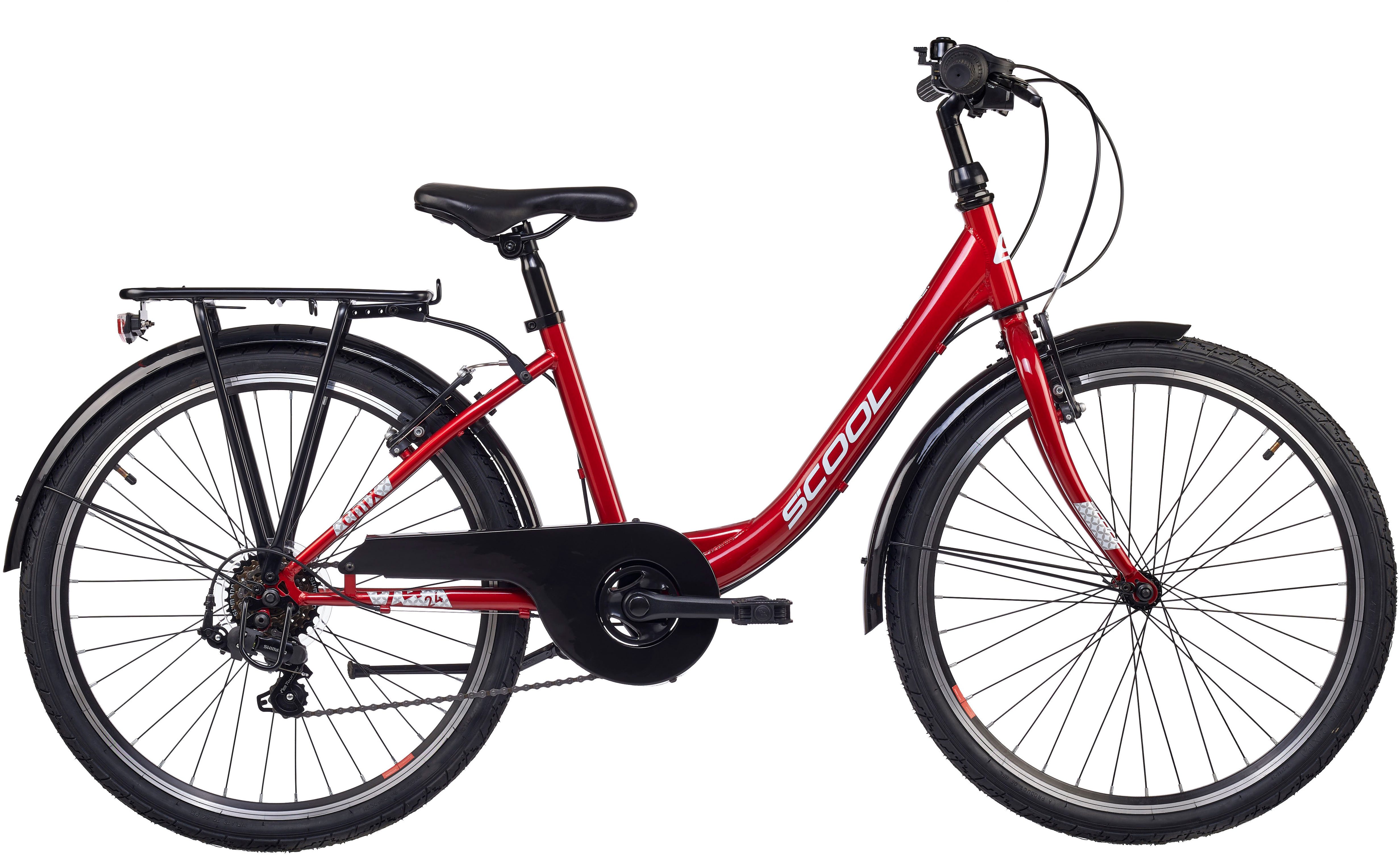 S’COOL Kinderfahrrad S'COOL chiX, 6 Gang Shimano, Kettenschaltung