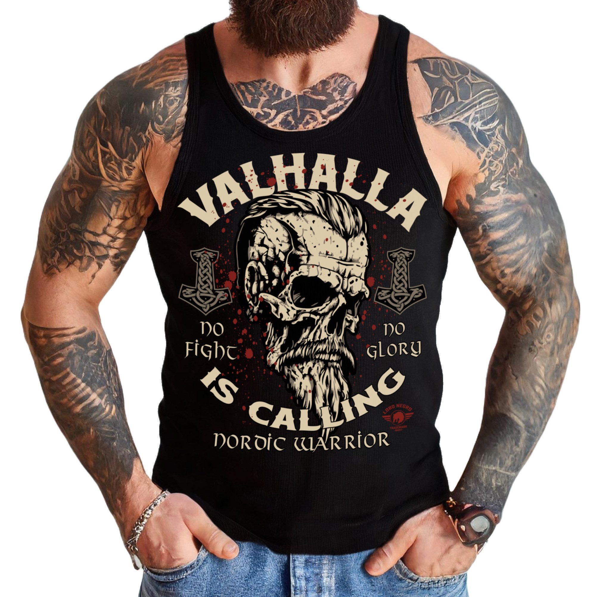 LOBO NEGRO® Tanktop Muskel Shirt für günstig online kaufen