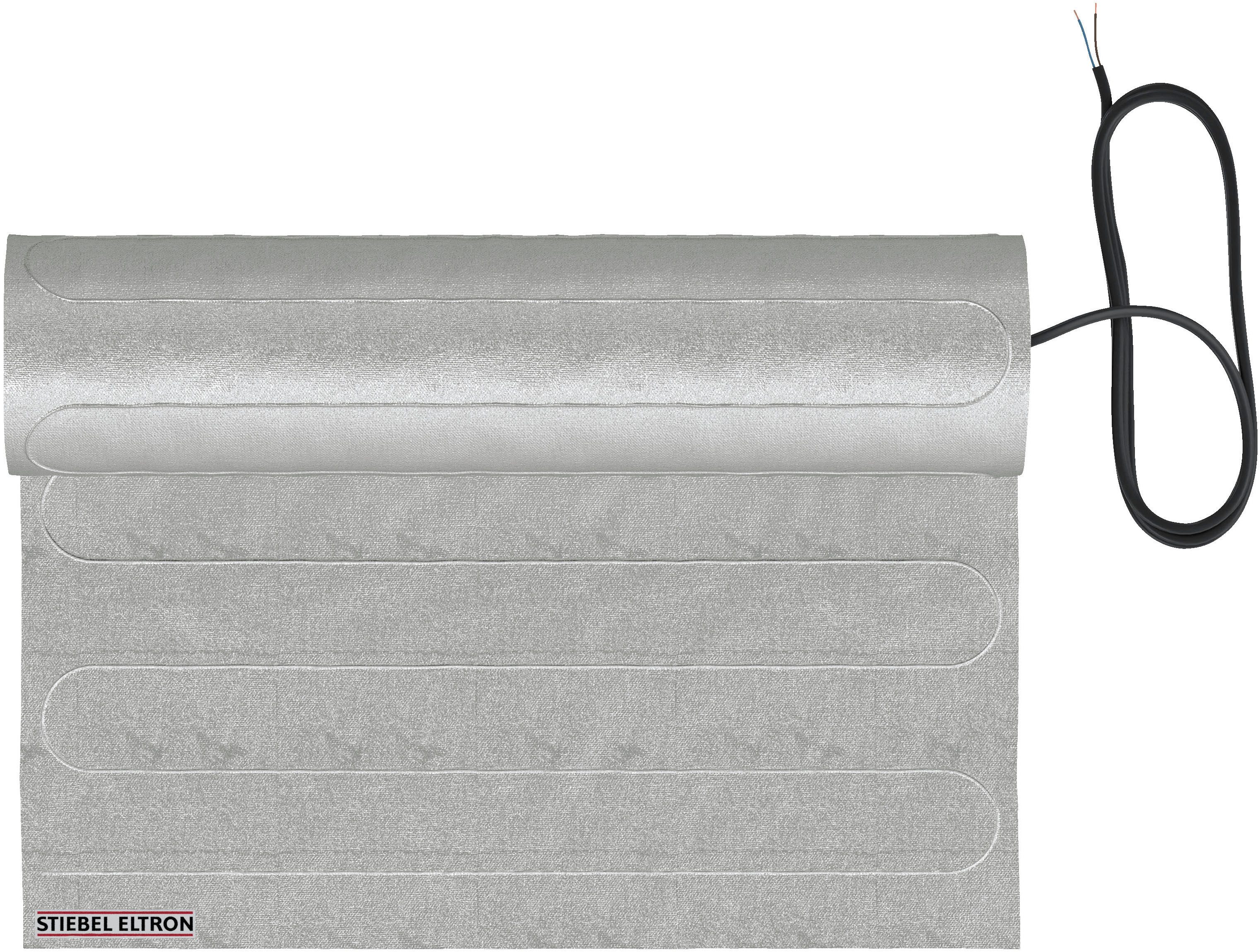 STIEBEL ELTRON Fußbodenheizung FTD 140/10, elektrische Fußbodenheizung, für Laminat/Fertigparkett, Einzelmatte Fläche10 m², 140W/m², FTD140/10